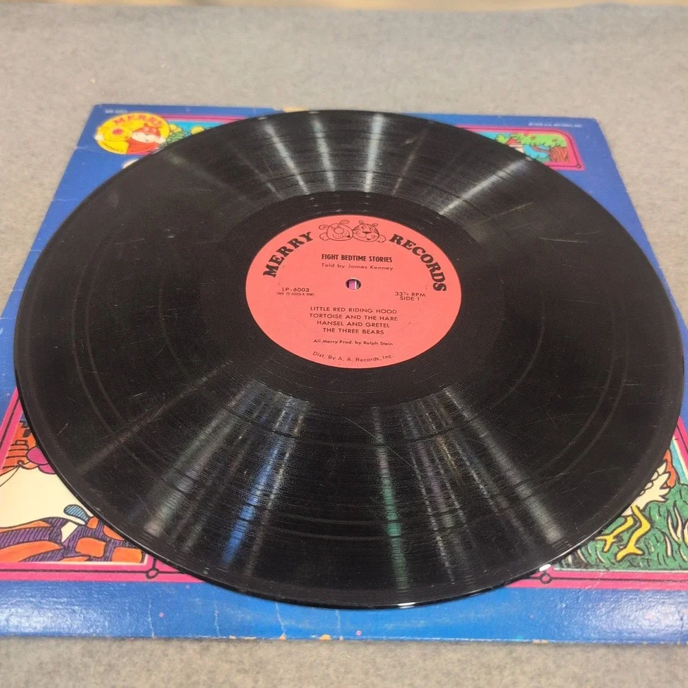 8 Bedtime Stories James Kenney Merry Orchestra Vinyl LP Record MR-6003 1972 - Picture 3 of 6
